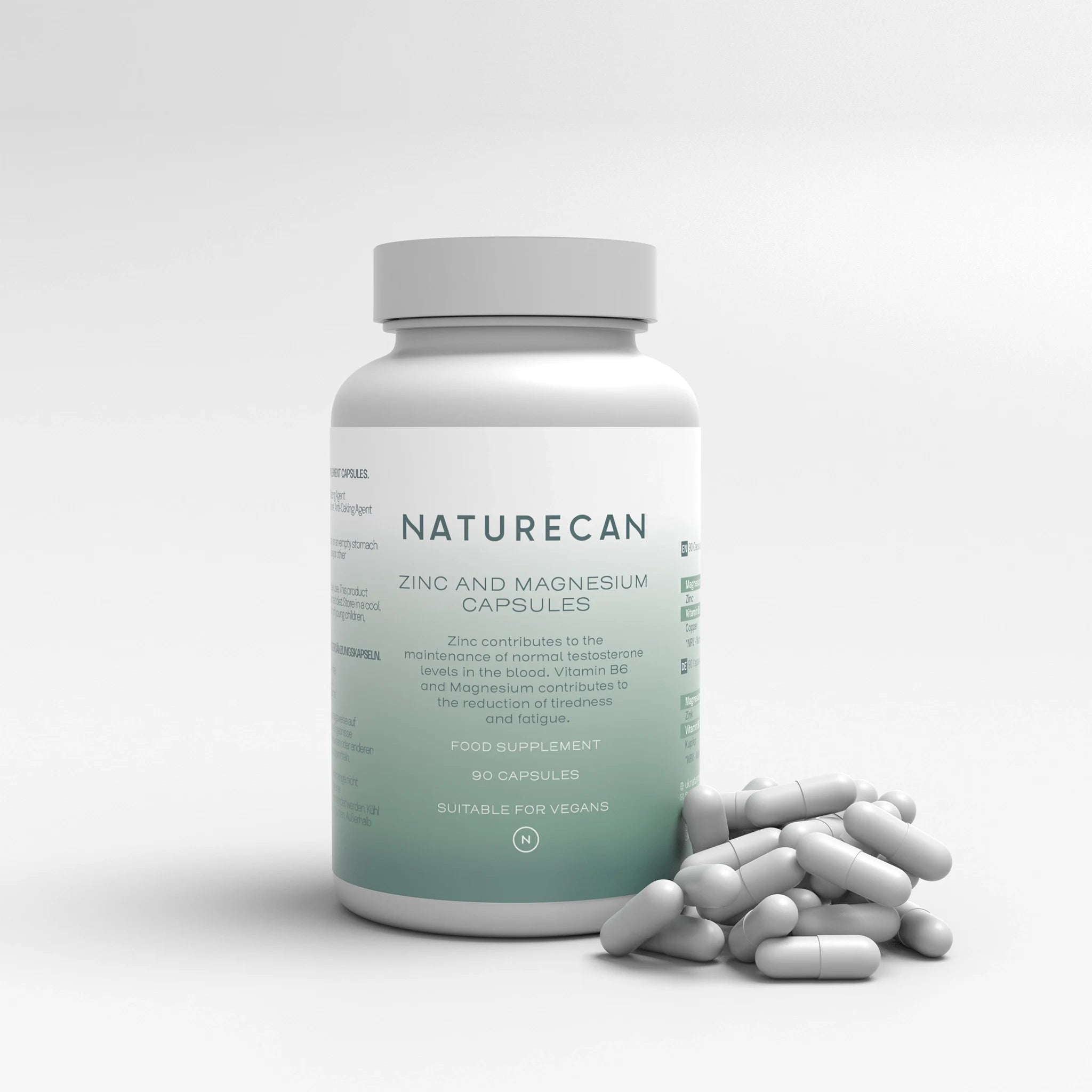 Naturecan Vitamins Capsule Zinco Magnesio B6 90 capsule