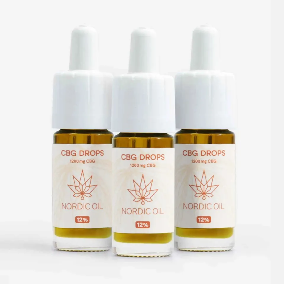 Nordic Oil Olio CBG 12% 3x10 ml 1200 mg Gocce