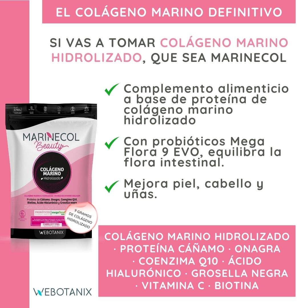 Webotanix Marinecol Beauty collagene marino 250 g pelle