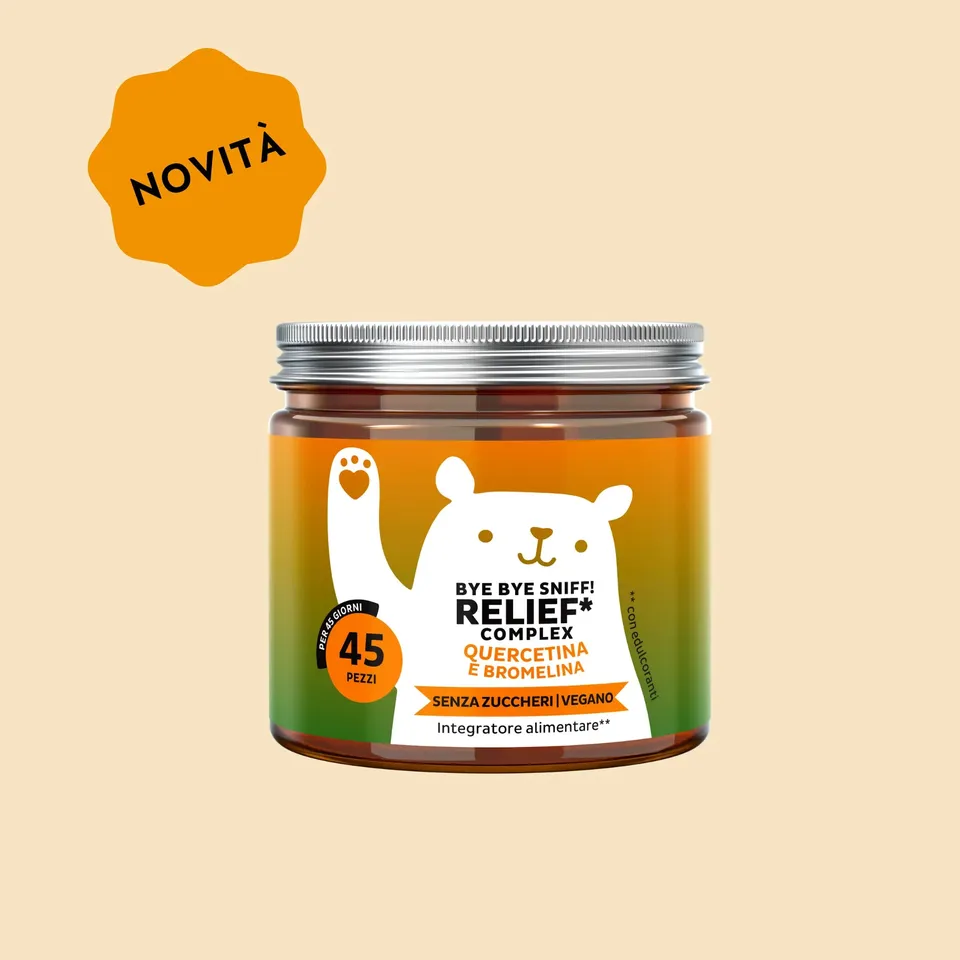 Beauty Bears Bye bye Sniff! RELIEF COMPLEX gommose limone 45 giorni
