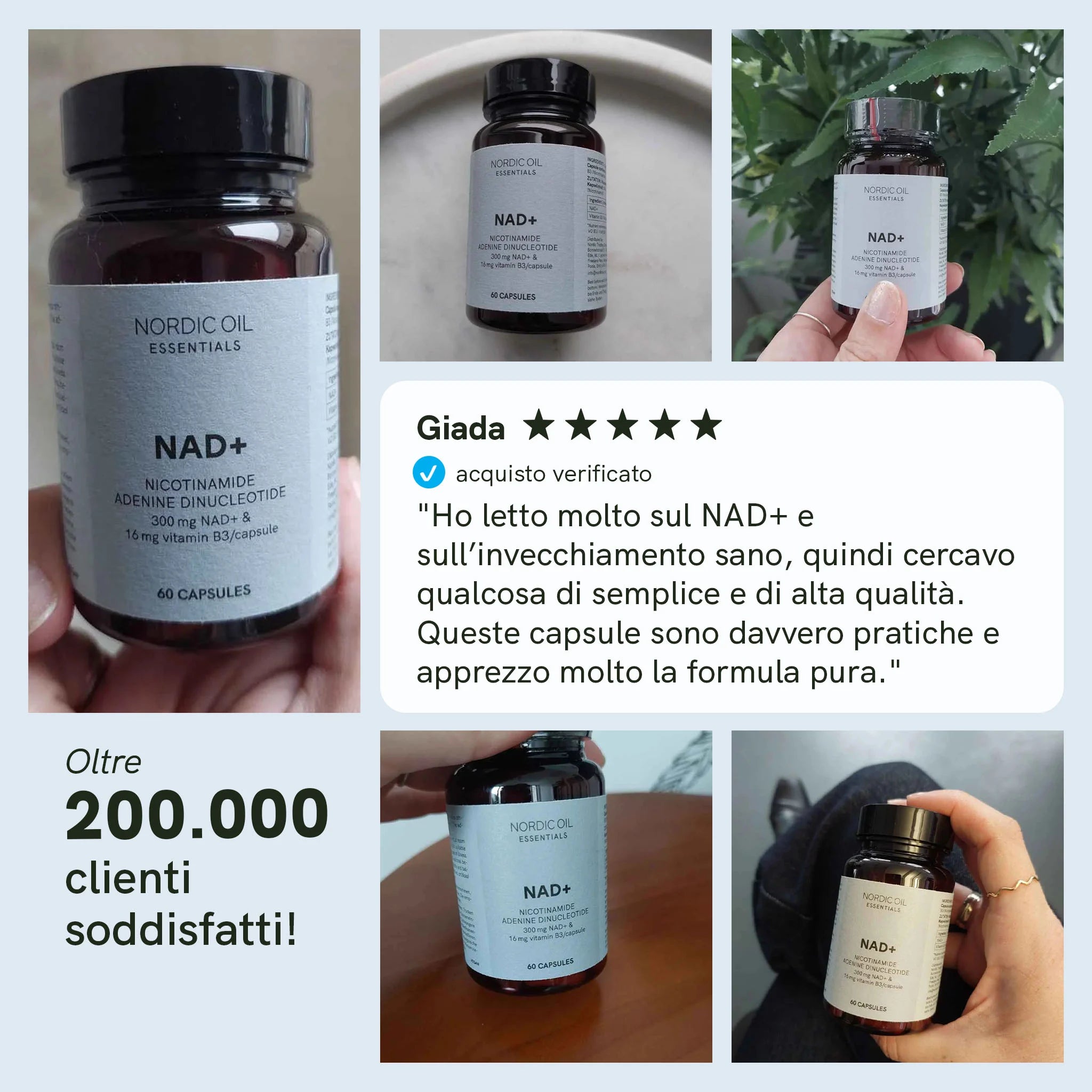 Nordic Oil NAD+ Capsule 300 mg 60 Capsule Vegane