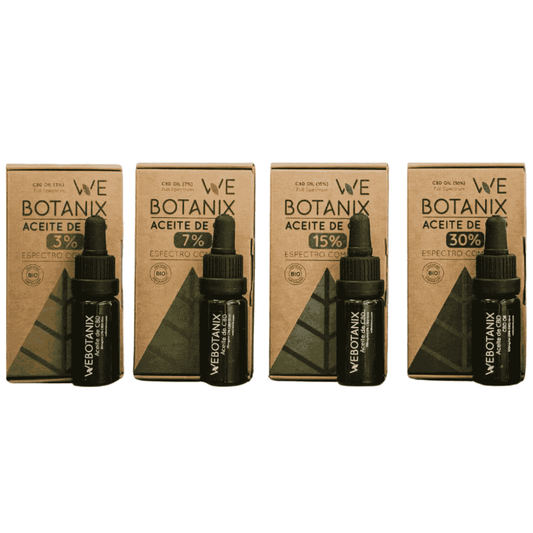 Webotanix Aceites CBD olio CBD 30% BIO 10 ml spettro completo