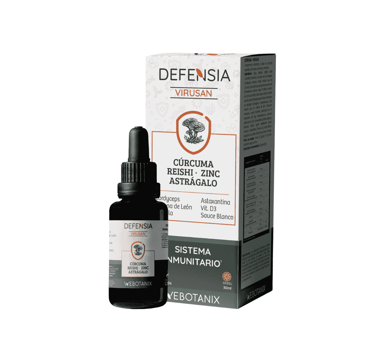 Webotanix Defensia Virusan 30ml integratore difese immunitarie