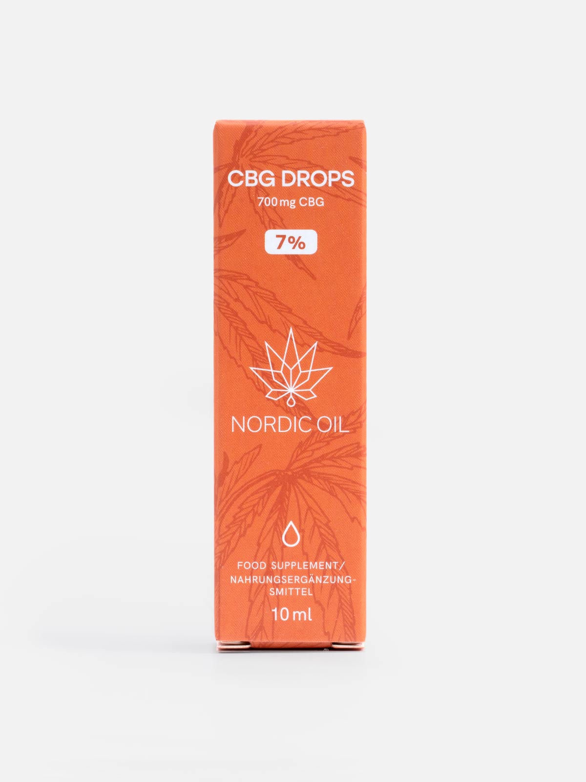 Nordic Oil CBG Oil olio CBG 7% 10ml 250 gocce