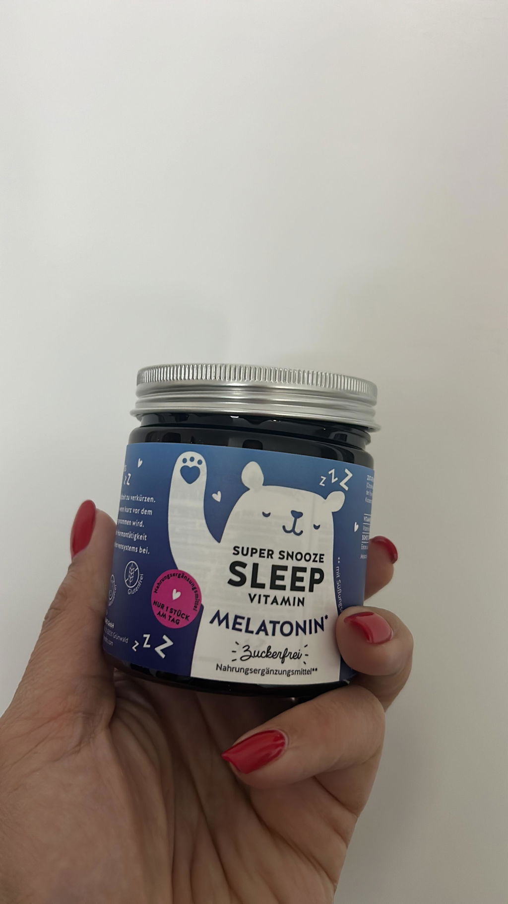 Beauty Bears Super Snooze Sleep gommose 45 giorni melatonina