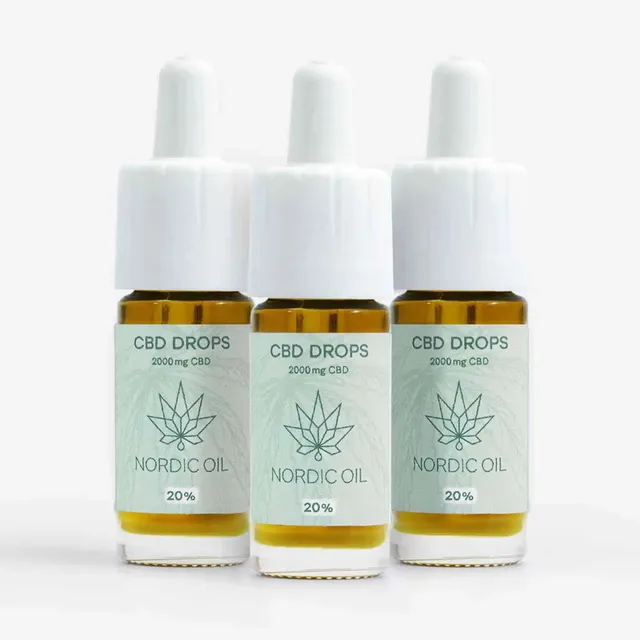 Nordic Oil Plus Olio CBD 20% 3x10 ml esperti 2000 mg