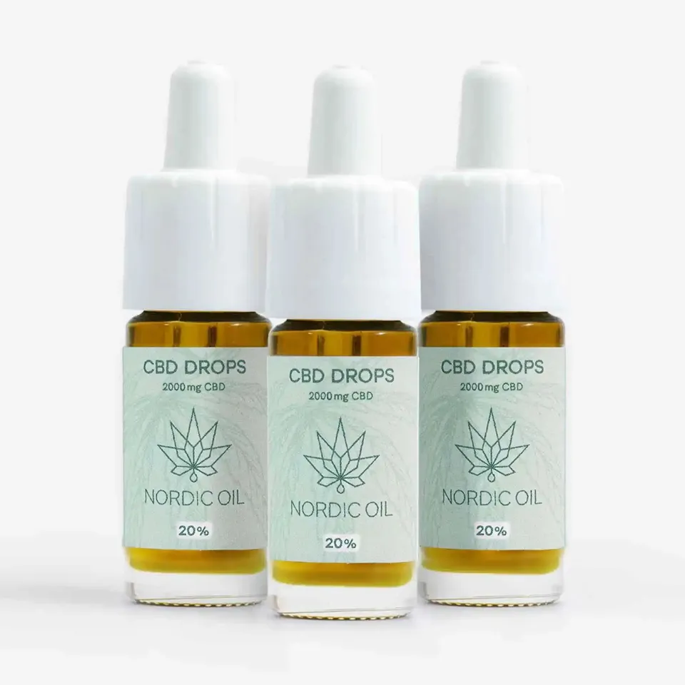 Nordic Oil Plus Olio CBD 20% 3x10 ml esperti 2000 mg