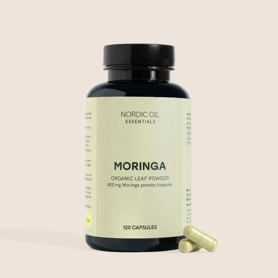 Nordic Oil CBD Capsules Moringa 400 mg Capsule bio