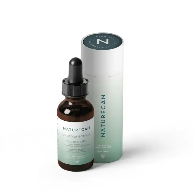 Naturecan CBD Oil Gocce CBD Dormire Melatonina 10% 10 ml