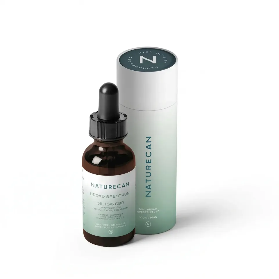Naturecan CBD Oil Gocce CBD Dormire Melatonina 10% 10 ml