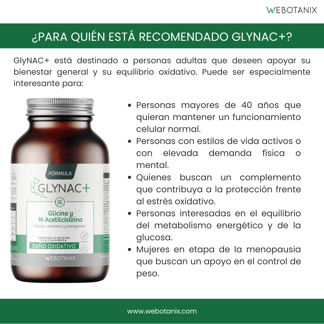 Webotanix Formula GlyNAC 60 capsule NAC glicina antiossidante