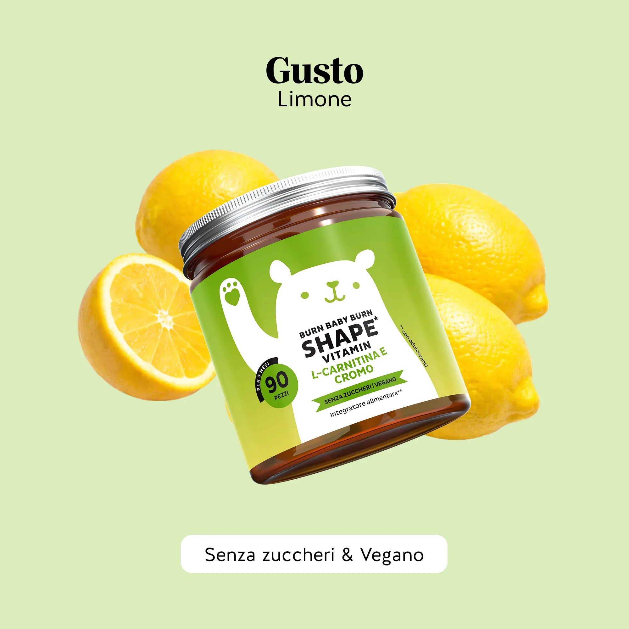 Beauty Bears Burn Baby Burn Vitamin gommose 45 giorni cromo