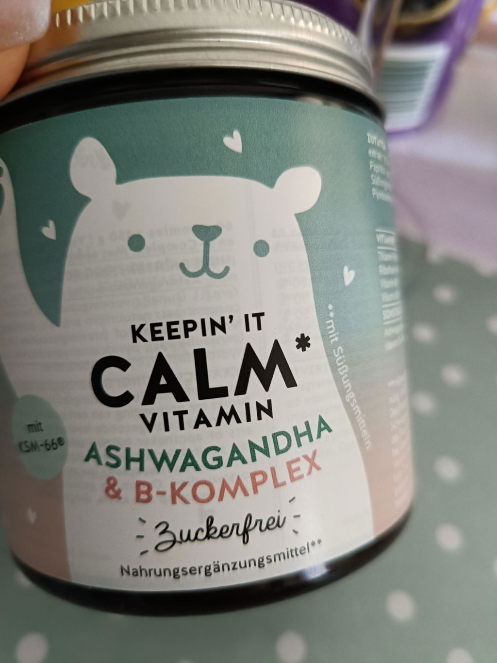 Beauty Bears Keepin it Calm ashwagandha orsetti 45 giorni tropicale