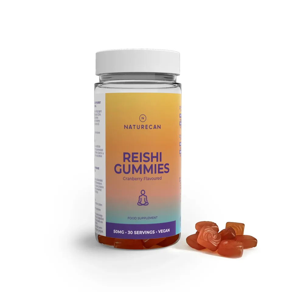 Naturecan Adaptogens caramelle Reishi 30 porzioni mirtillo