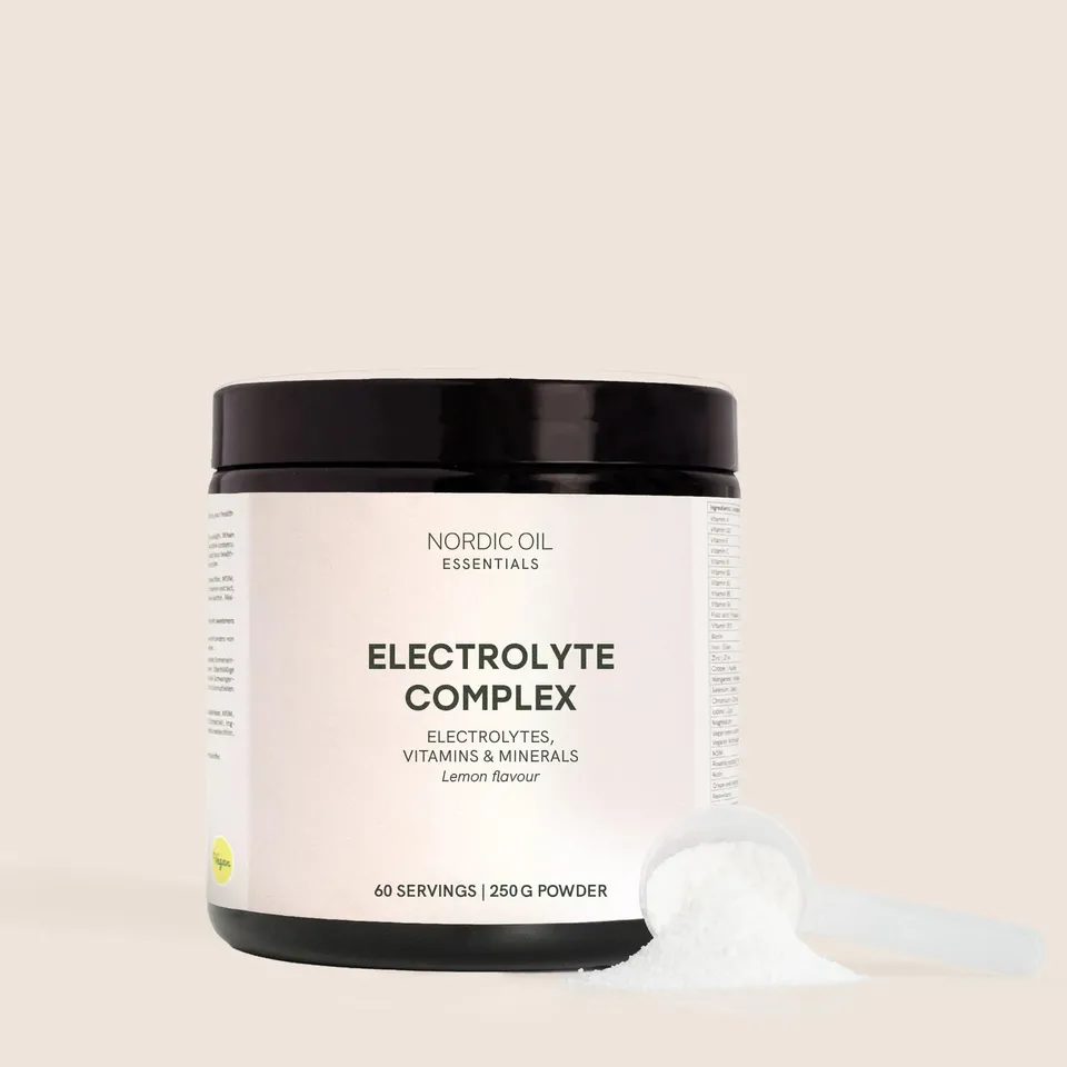 Nordic Oil Elettroliti in Polvere Limone 250 g Vegano