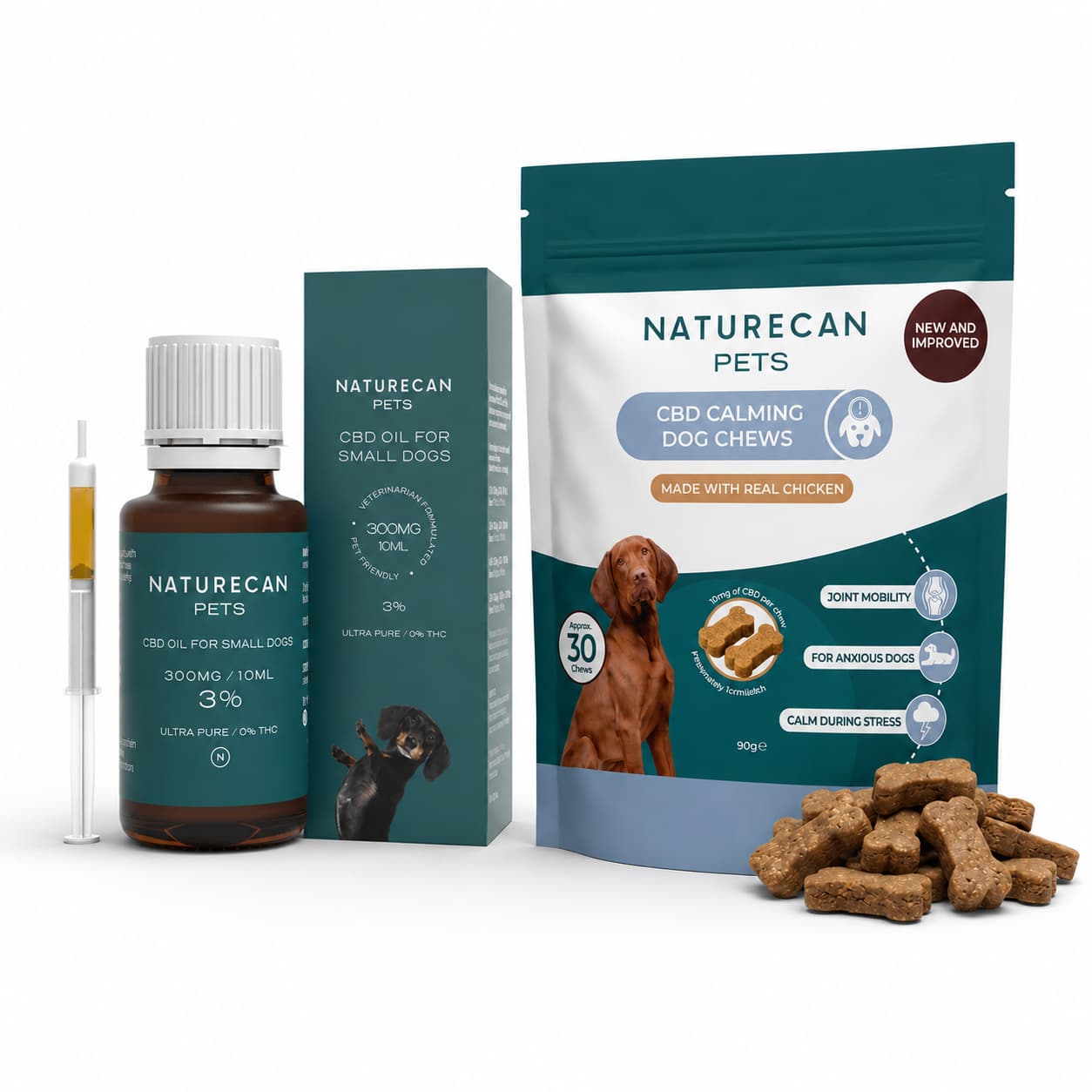 Naturecan Bundles Bundle Cane Ansioso 3% 10 ml + Snack