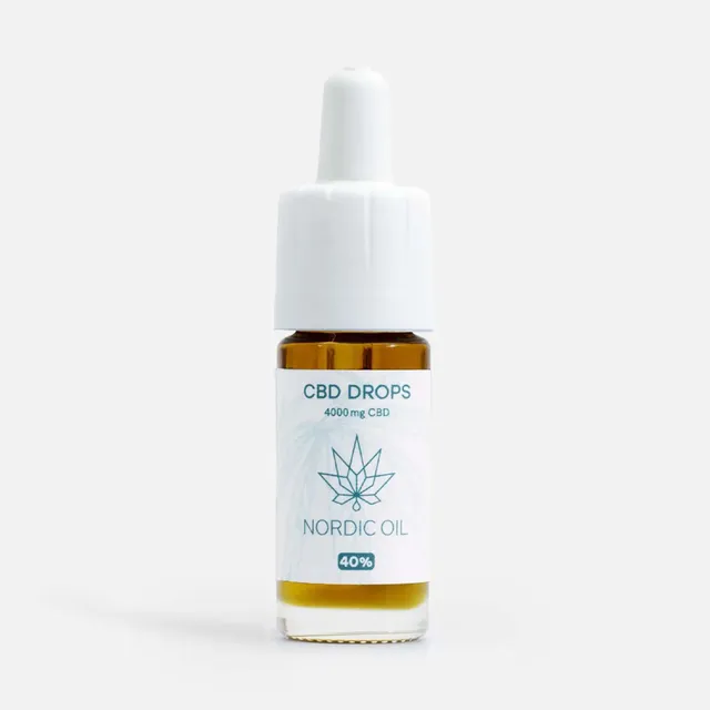 Nordic Oil CBD Oil Plus olio CBD 40% 10ml forte esperti