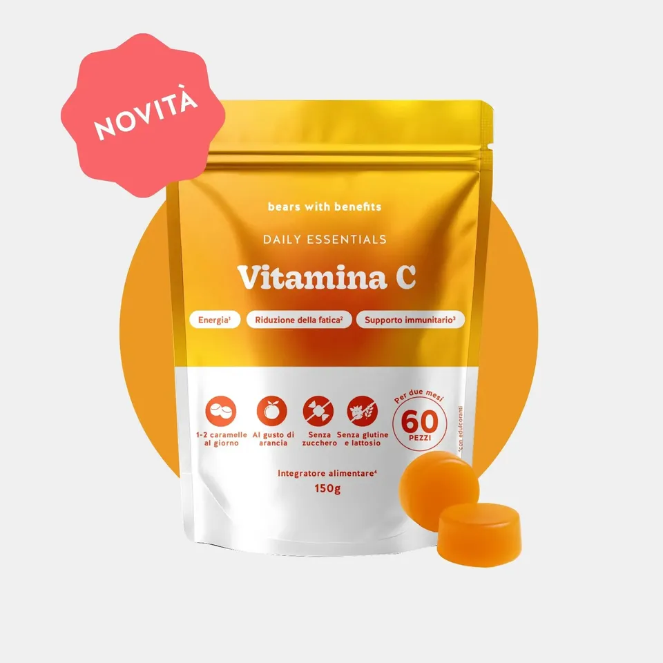 Beauty Bears Daily Essentials Vitamina C gommose 60 pz