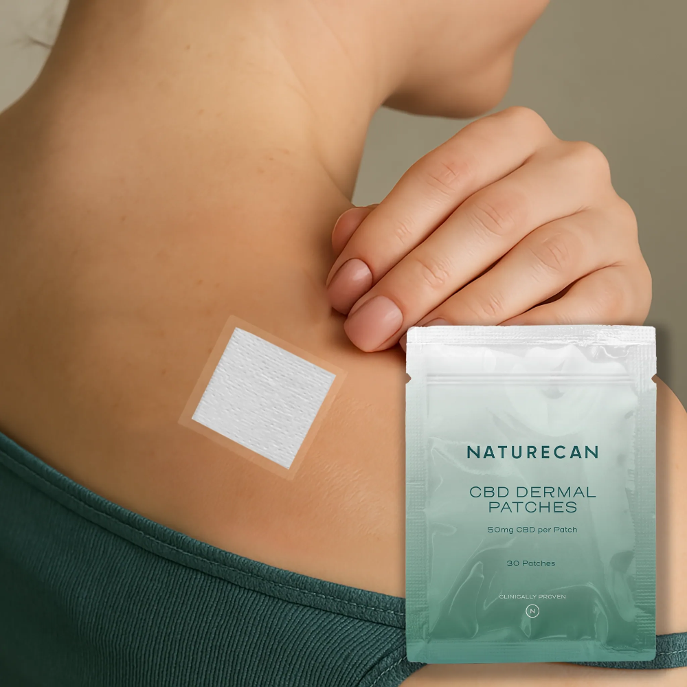 Naturecan Cerotti al CBD patch discreti con terpeni