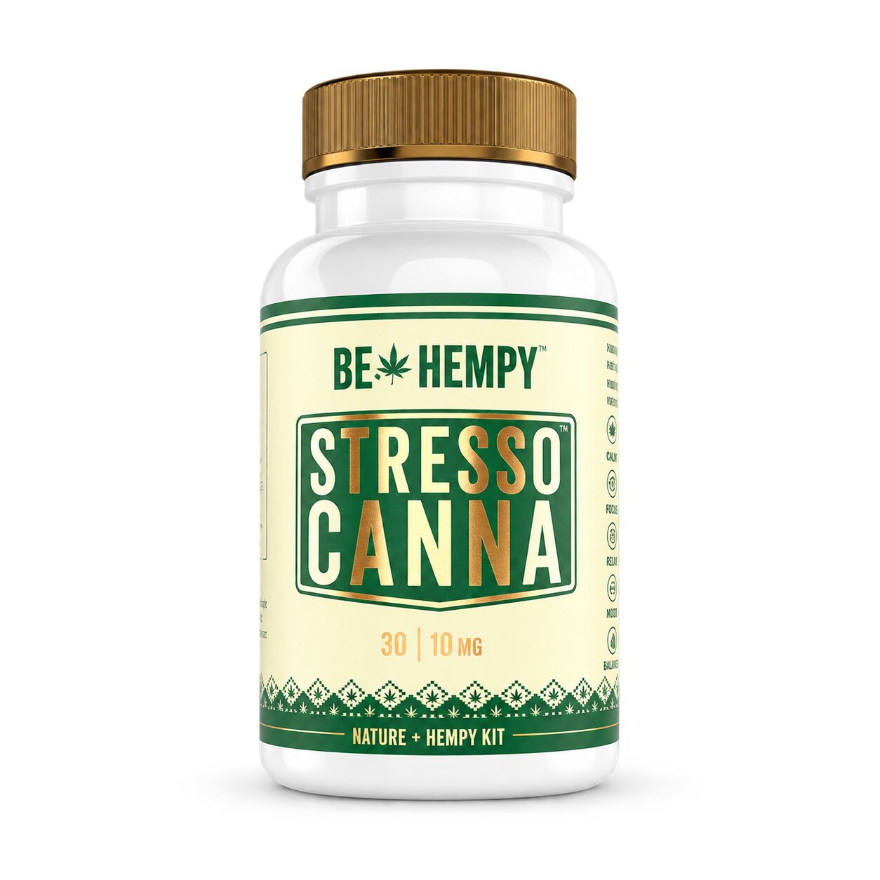Behempy StressoCanna capsule CBD 60 capsule stress
