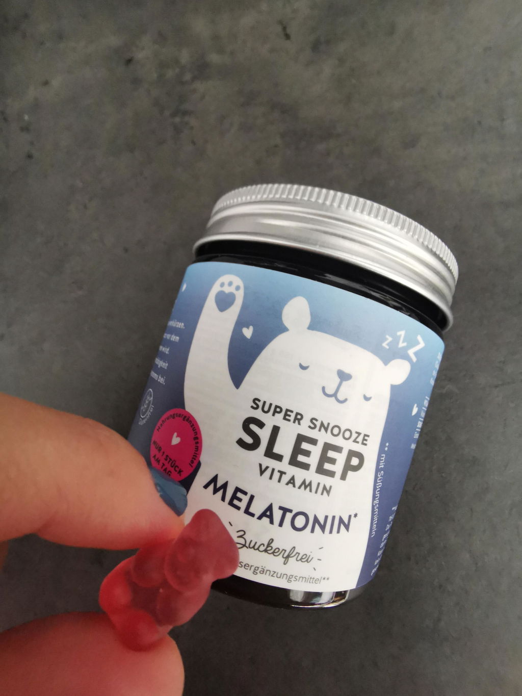 Beauty Bears Super Snooze Sleep gommose 45 giorni melatonina