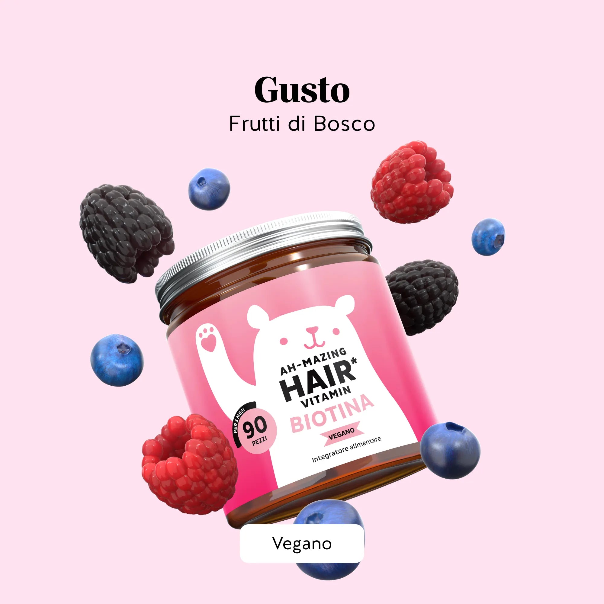 Beauty Bears Beauty Duo Capelli Corpo collagene biotina orsetti bundle
