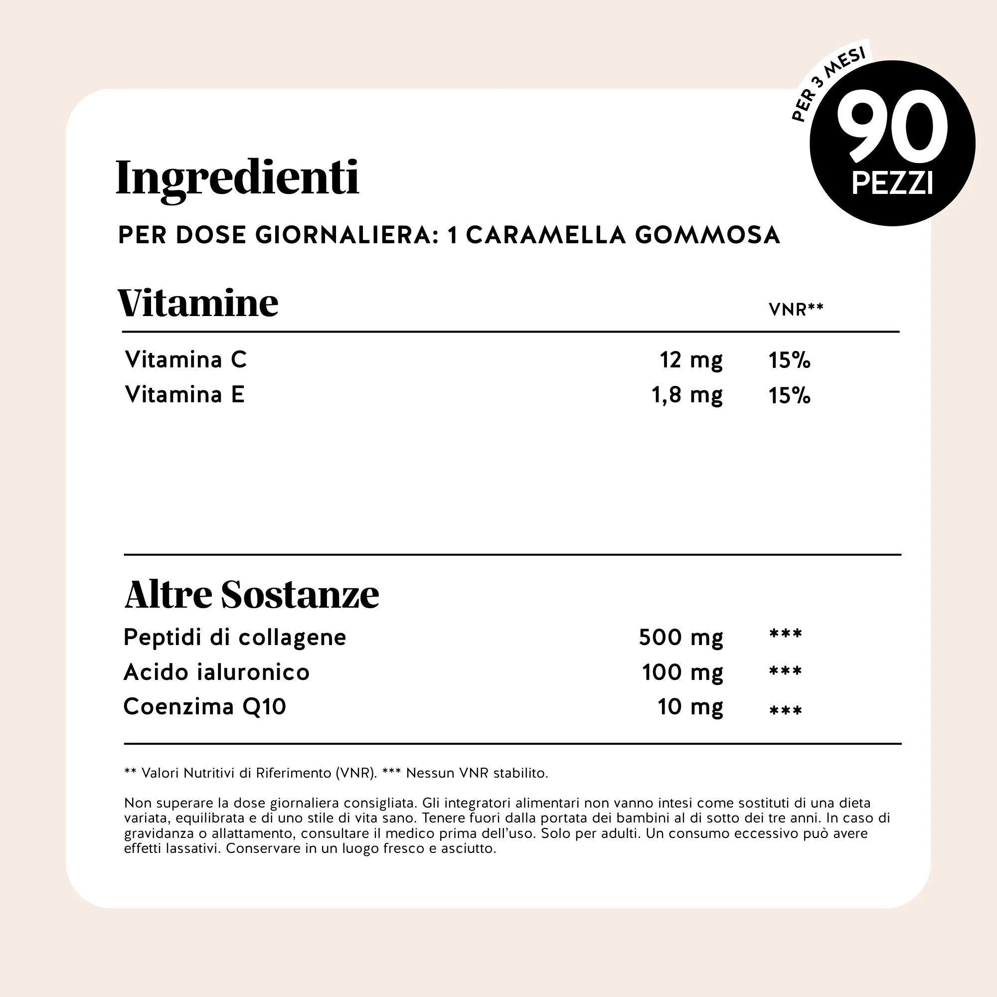 Beauty Bears Forever Young Skin collagene orsetti 45 giorni ciliegia