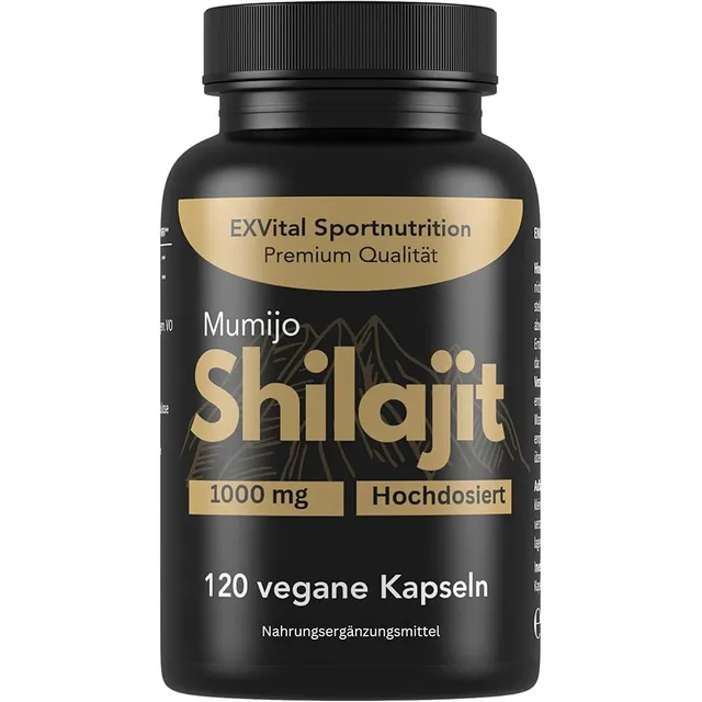 EXVital Gehirn & Fokus Mumijo Shilajit 120 capsule Himalaya