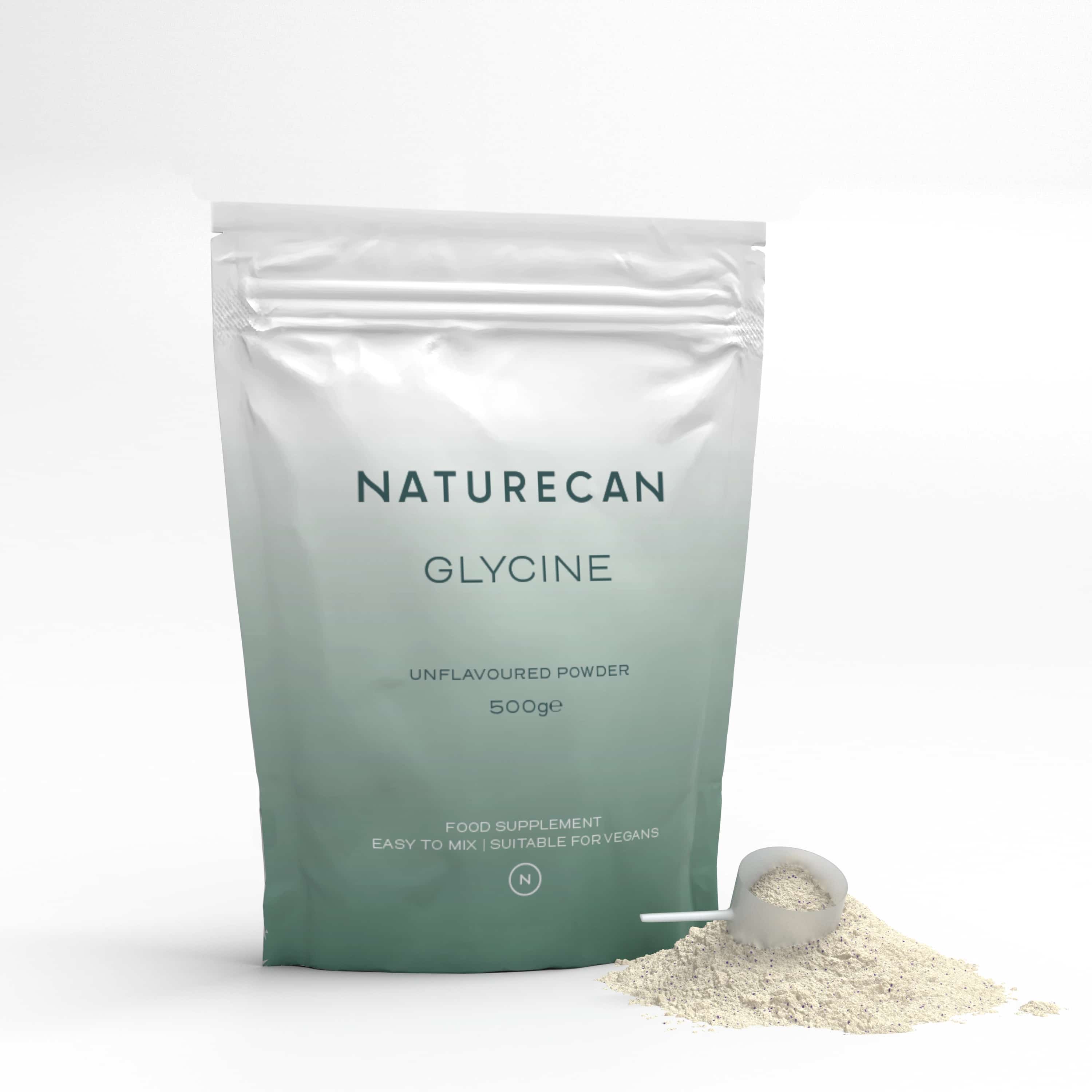 Naturecan Vitamins Glicina in Polvere 500 sonno e recupero