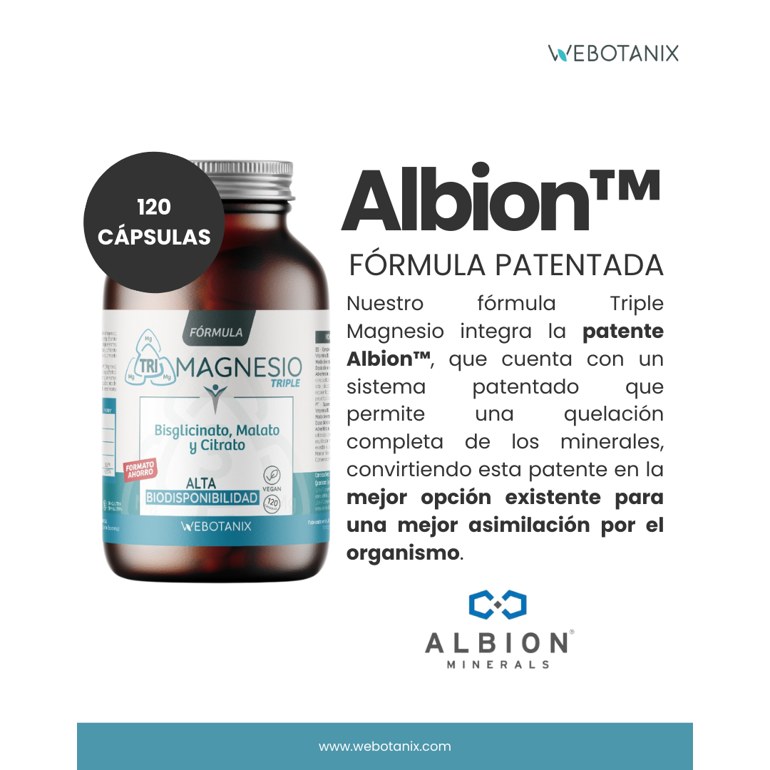 Webotanix Formula Triple Magnesio 120 capsule vitamina B6