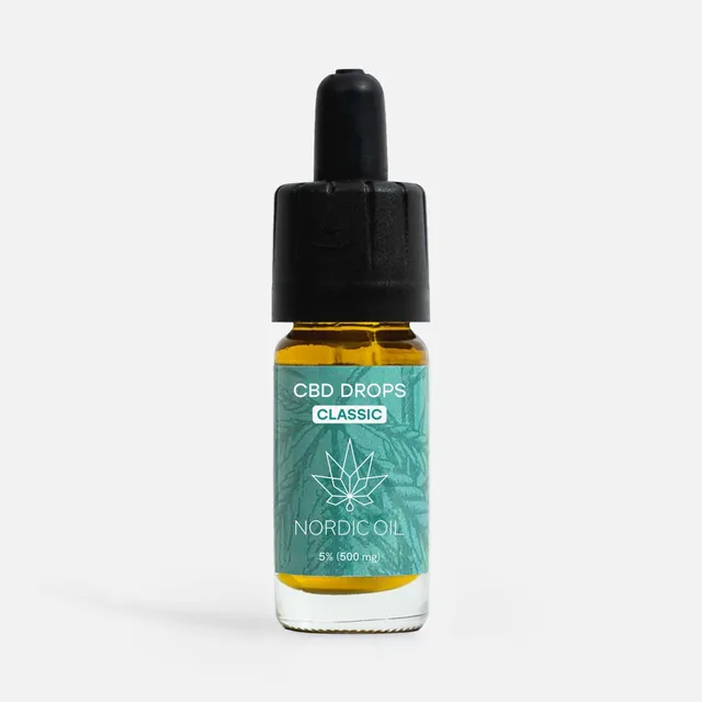 Nordic Oil CBD Oil Classic 5% olio CBD microdosaggio leggero