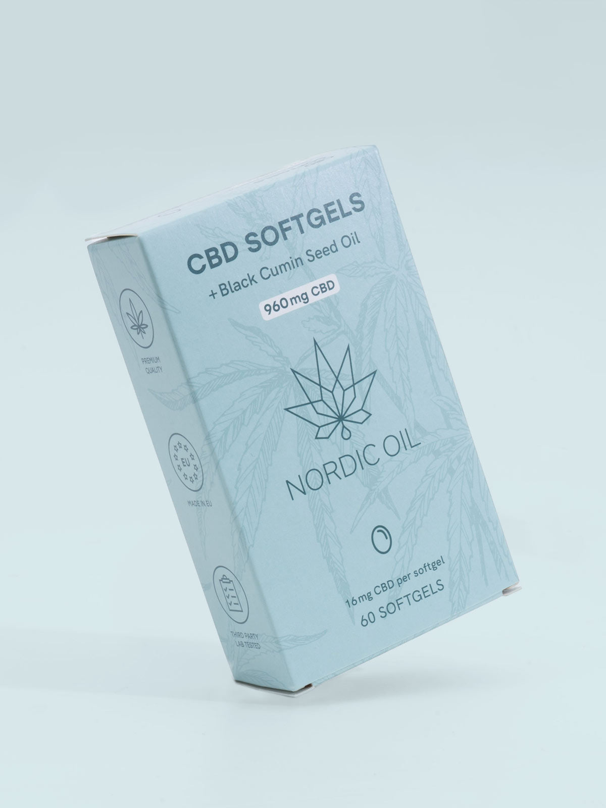 Nordic Oil CBD Capsules capsule CBD 960 mg 60 capsule