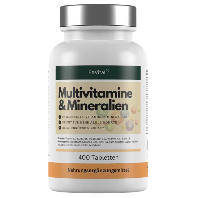 EXVital Essentials Multivitaminico 400 compresse 27 vitamine