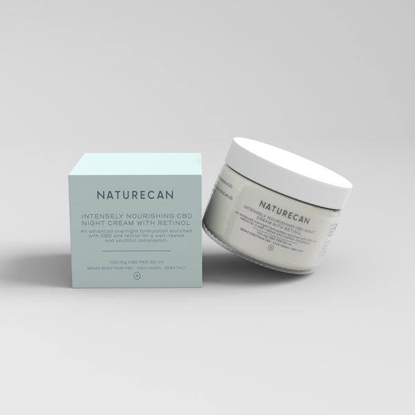 Naturecan Crema Notte CBD Retinolo Viso 50 ml 100 mg