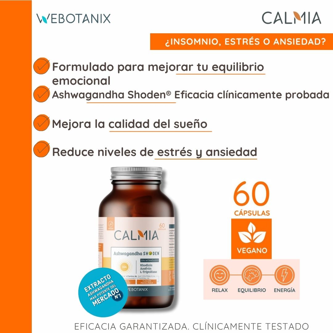 Webotanix Calmia Día capsule 60 pz equilibrio nervoso