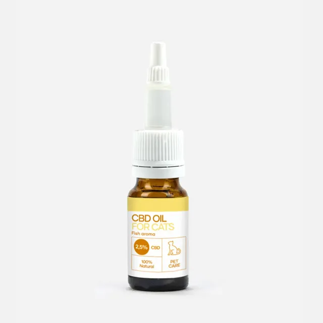 Nordic Oil CBD Oil Plus olio CBD gatti 2,5% pesce 10 ml