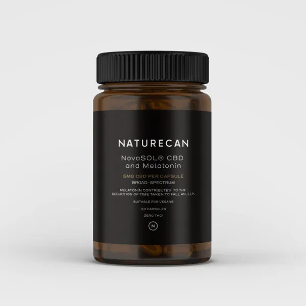 Naturecan CBD Capsules NovaSOL melatonina 30 capsule