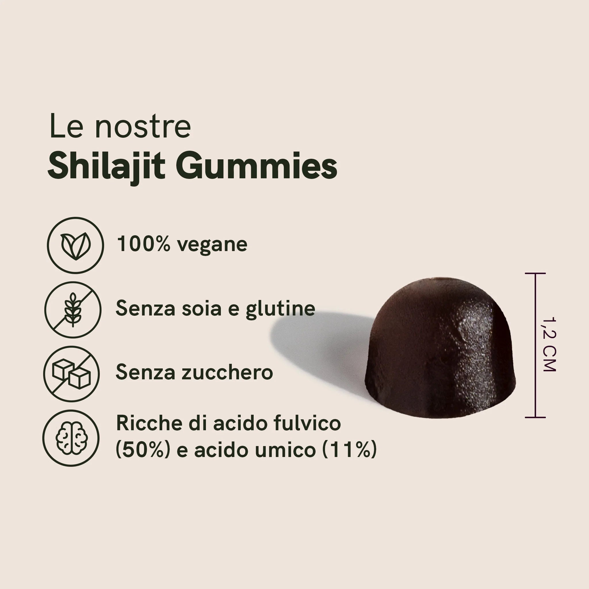 Nordic Oil Shilajit Gummies Limone 60 Gommose Vegane