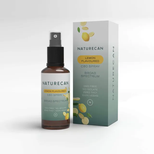 Naturecan CBD Spray olio limone 10% 24 mg dose