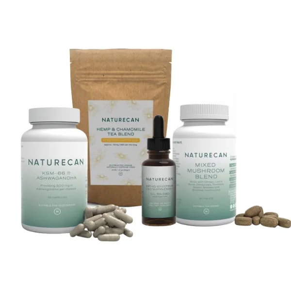 Naturecan Bundles Anti Stress Kit 4 Prodotti CBD