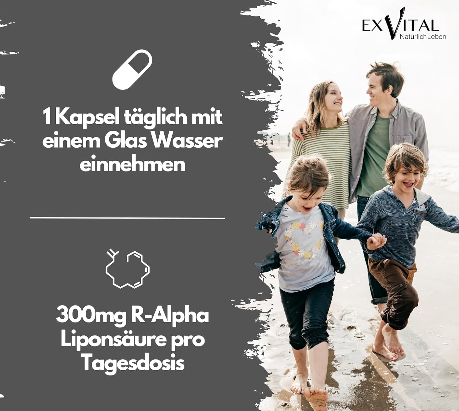 EXVital Acido Alfa Lipoico R 300 mg 180 capsule