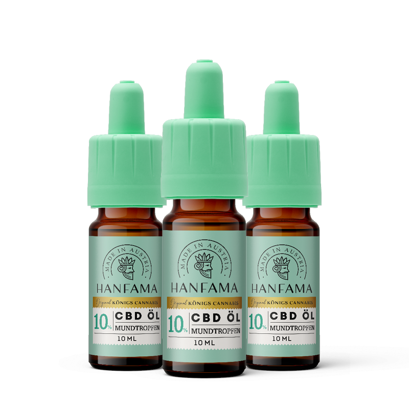Hanfama CBD Öl 10% olio CBD 10ml 1000mg THC free