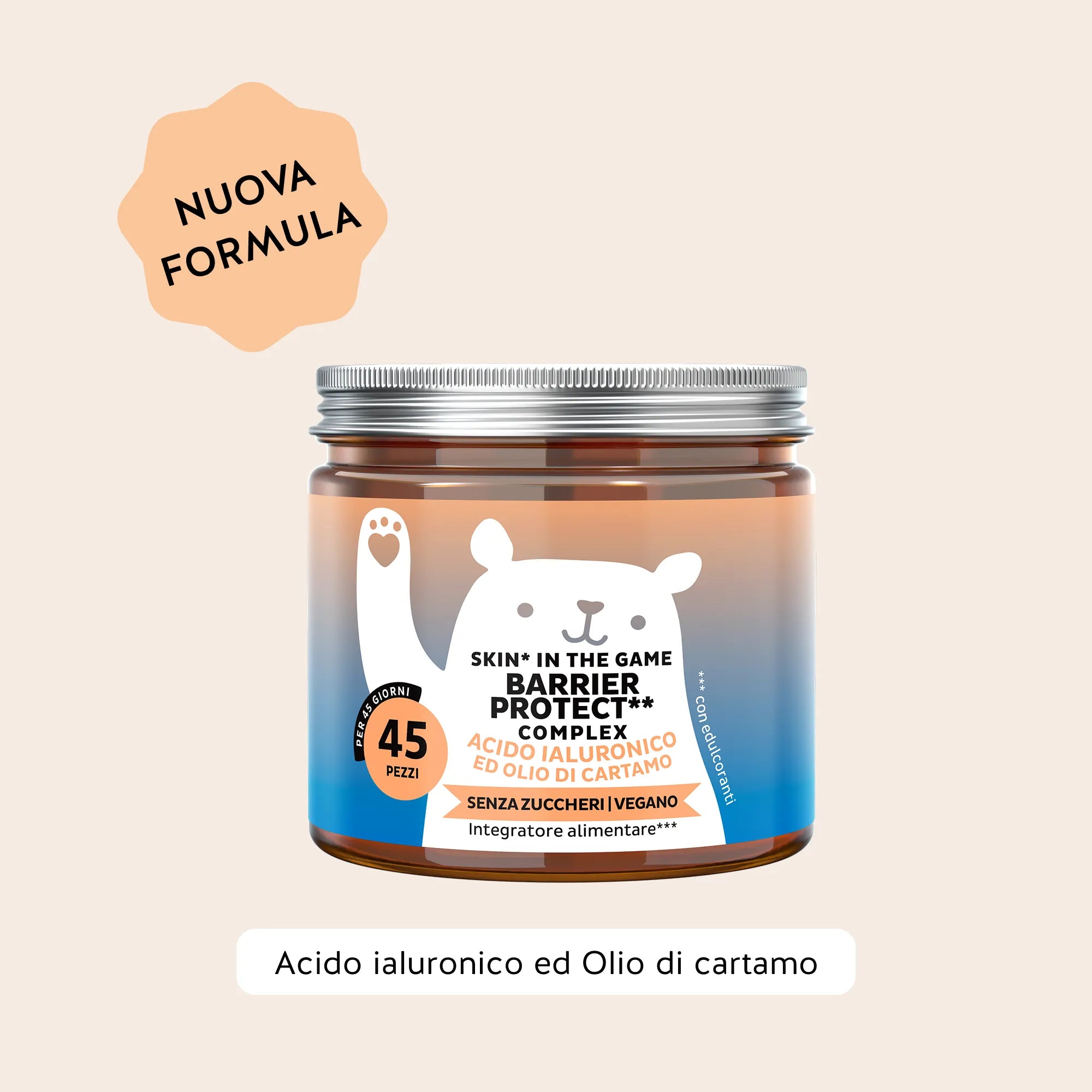Beauty Bears Skin in the Game! Barrier Protect caramelle 45 giorni mango