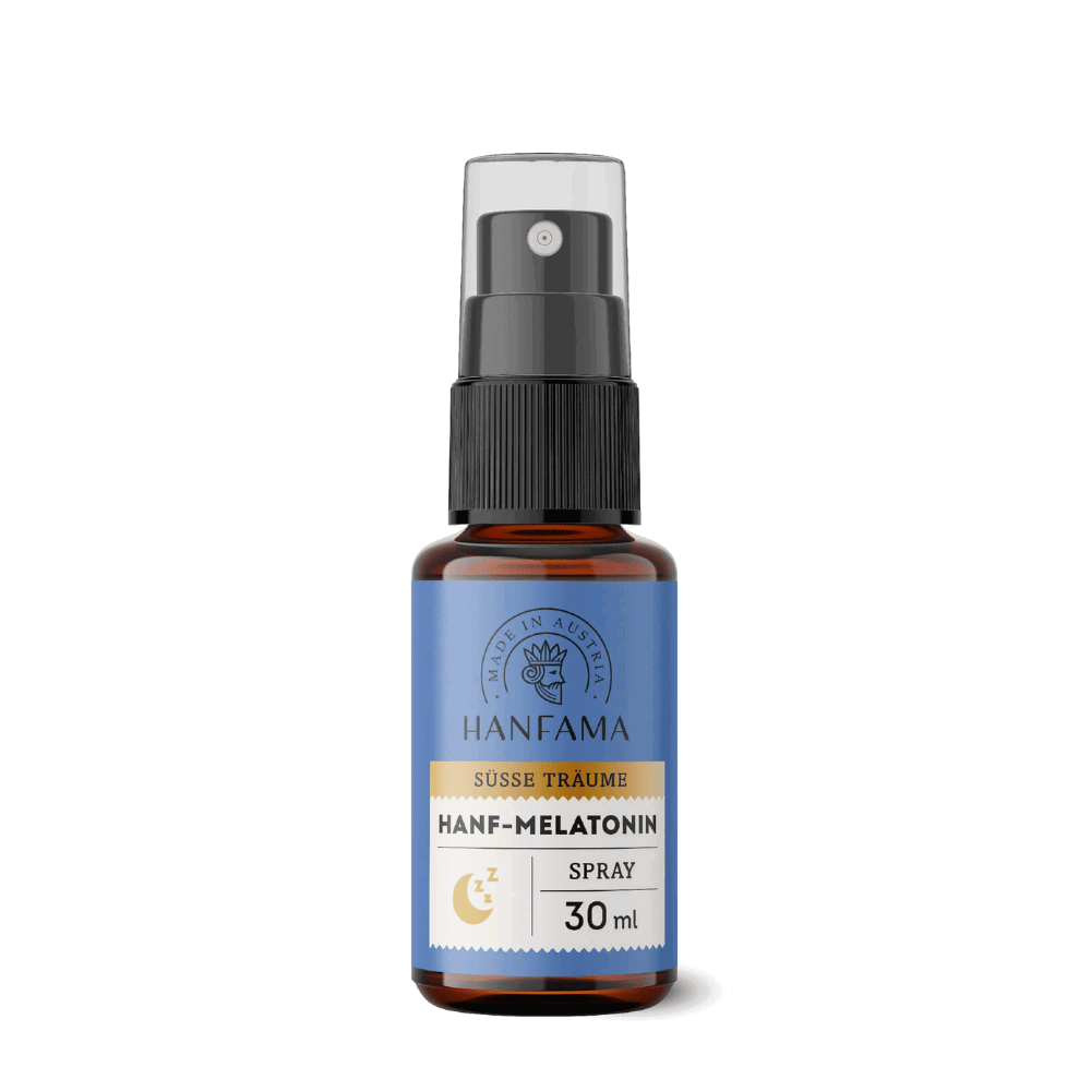 Hanfama Schlaf gut spray melatonina 30 ml canapa