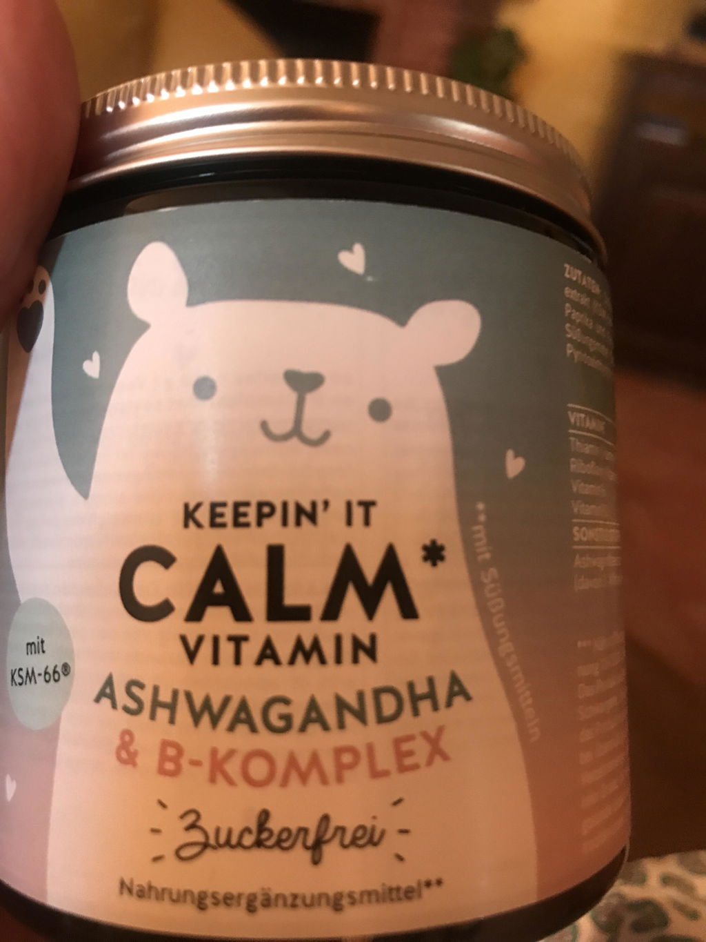 Beauty Bears Keepin it Calm ashwagandha orsetti 45 giorni tropicale