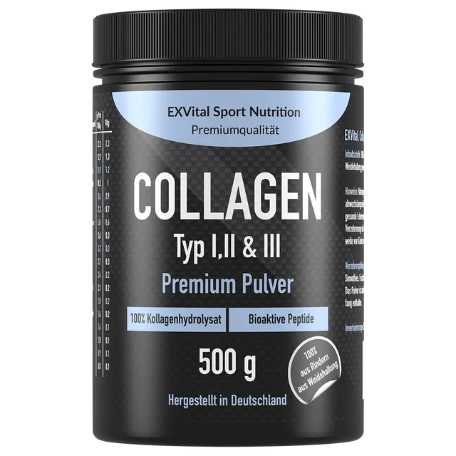 EXVital Kollagen Collagen Pulver polvere 500 g neutro