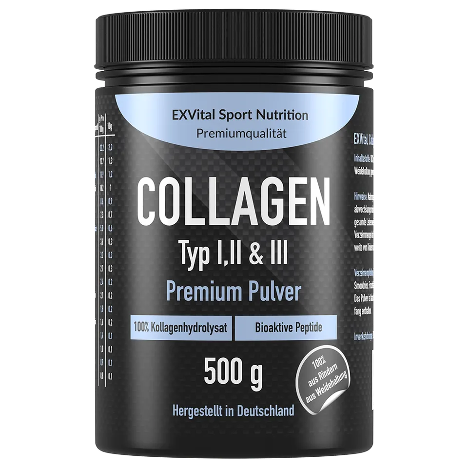 EXVital Kollagen Collagen Pulver polvere 500 g neutro