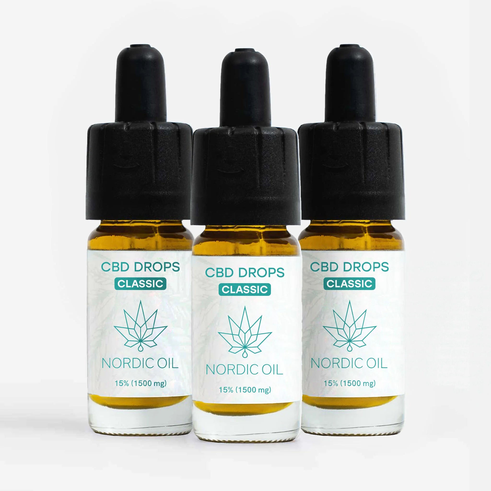 Nordic Oil CBD Classic 15% Olio 3x2 Ampio Spettro