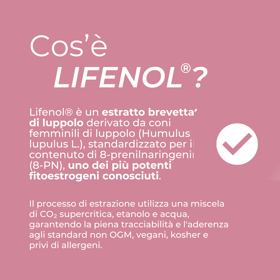 Naturecan Lifenol Capsule Menopausa 85mg 60 capsule vegane