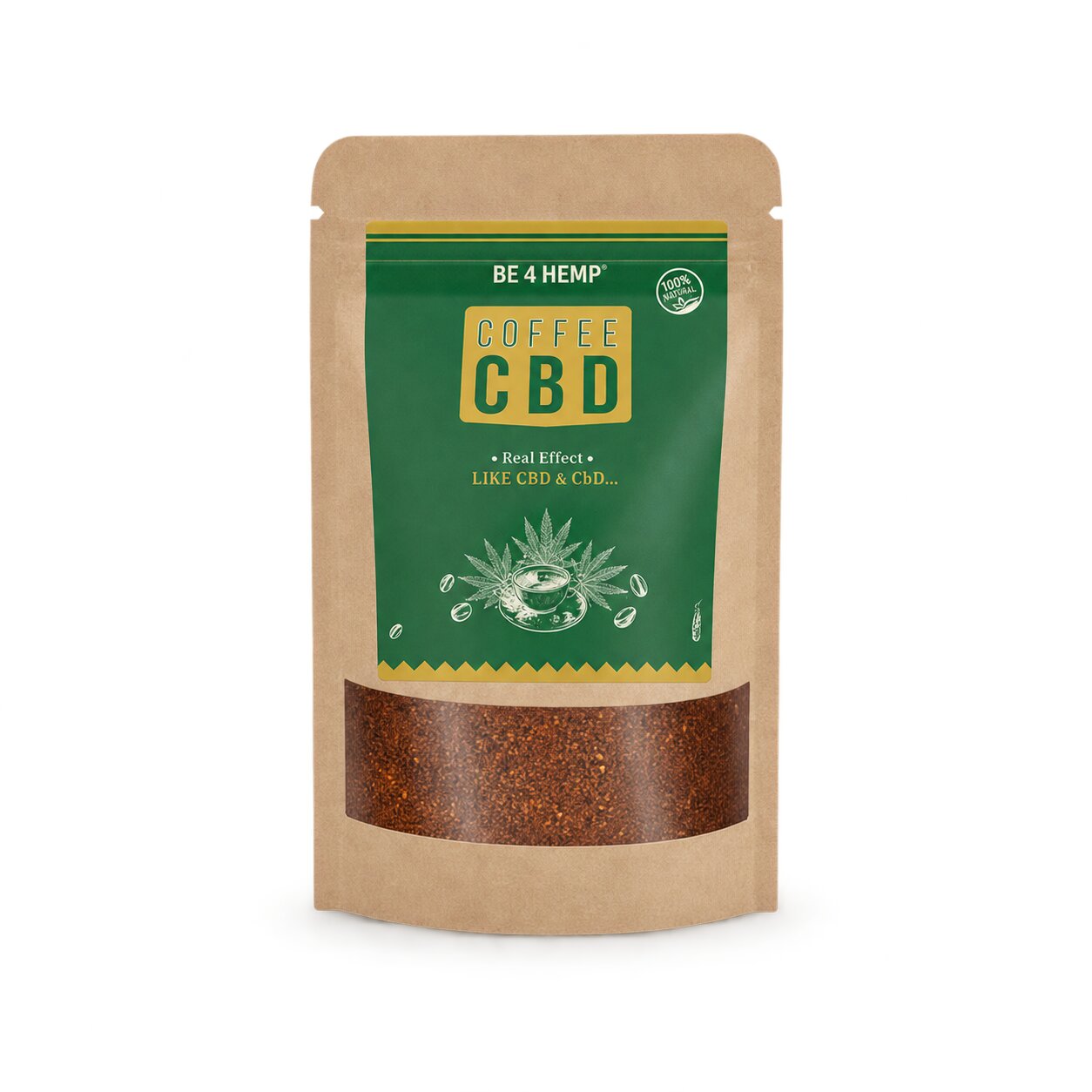 Behempy CBD caffè canapa 200 g macinato